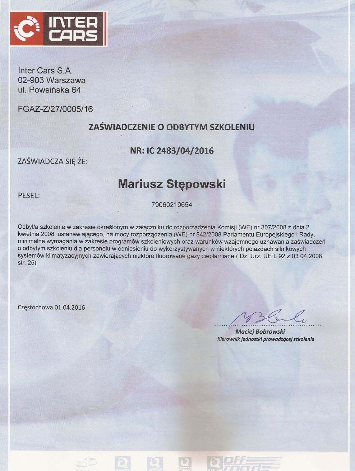 Czynniki w układach klimatyzacji