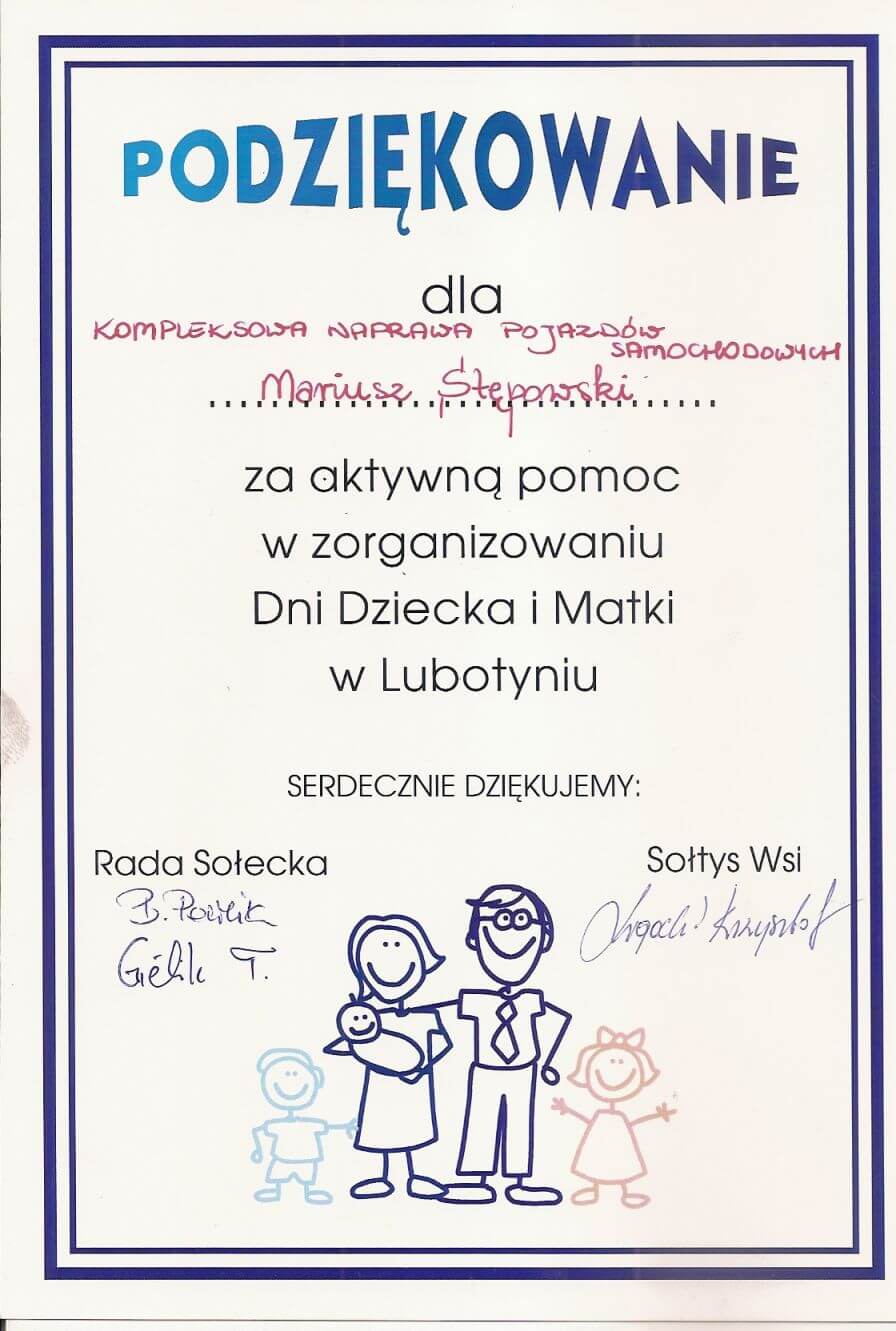 Dzień Dziecka i Matki w Lubotyniu