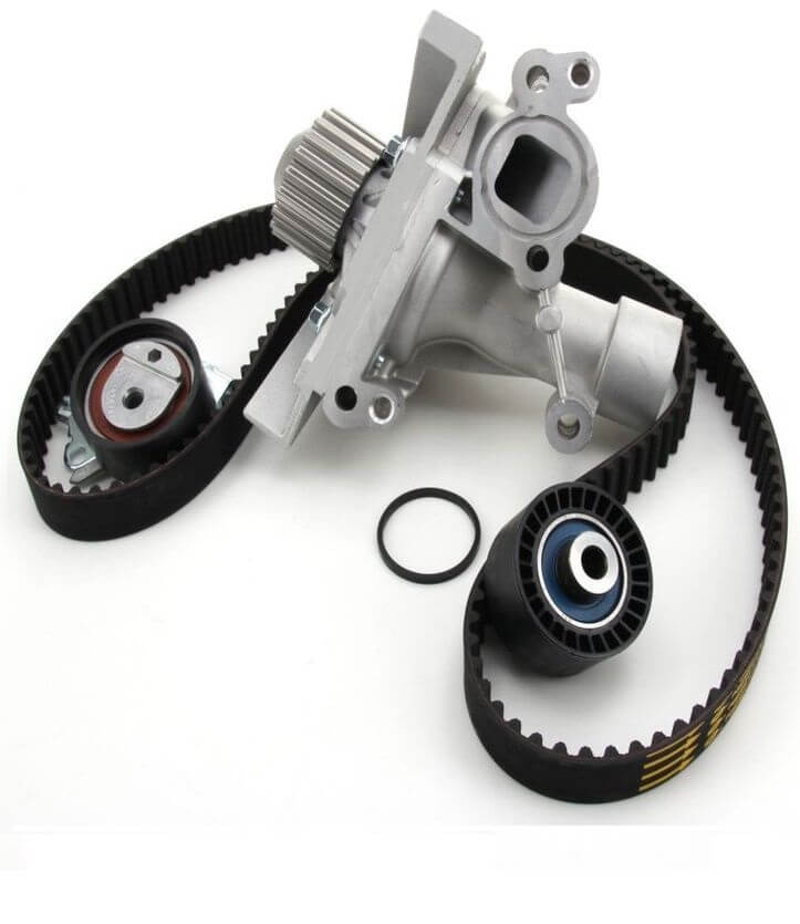 Wymiana rozrządu z rolkami i pompą wody